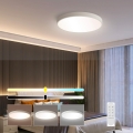 Immax NEO 07251L - LED Dimmable φωτιστικό οροφής NEO LITE SEMPLICI LED/36W/230V 3000-6000K Wi-Fi Tuya λευκό + τηλεχειριστήριο