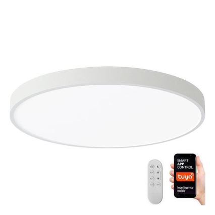 Immax NEO 07252L - LED Dimmable φωτιστικό οροφής NEO LITE SEMPLICI LED/48W/230V 3000-6000K Wi-Fi Tuya λευκό + τηλεχειριστήριο