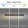Immax NEO 07255L - LED Dimmable φωτιστικό οροφής NEO LITE LUNGO LED/20W/230V 3000-6000K Wi-Fi Tuya μαύρο + τηλεχειριστήριο
