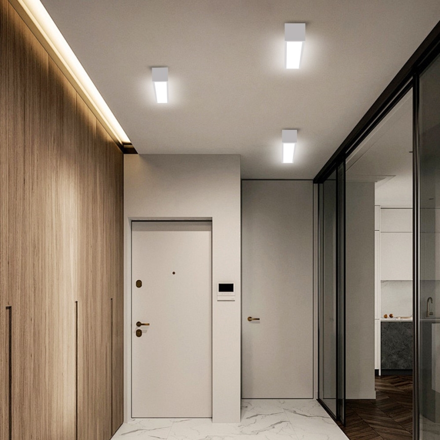 Immax NEO 07257L - Ρυθμιζόμενο LED οροφής φωτιστικό NEO LITE LUNGO LED/20W/230V 3000-6000K Wi-Fi Tuya λευκό + τηλεχειριστήριο