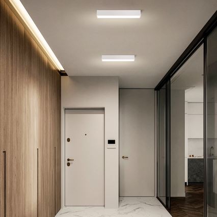 Immax NEO 07257L - LED Dimmable φωτιστικό οροφής NEO LITE LUNGO LED/20W/230V 3000-6000K Wi-Fi Tuya λευκό + τηλεχειριστήριο