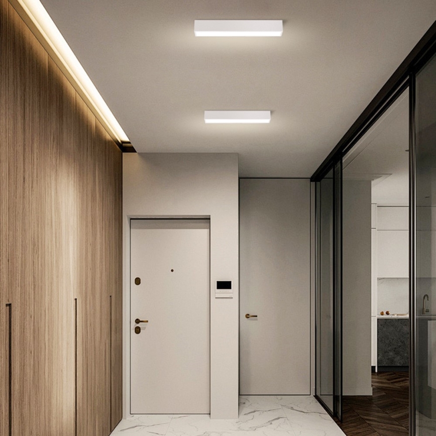 Immax NEO 07257L - LED Dimmable φωτιστικό οροφής NEO LITE LUNGO LED/20W/230V 3000-6000K Wi-Fi Tuya λευκό + τηλεχειριστήριο