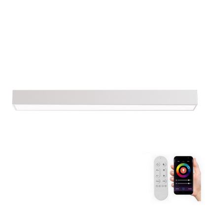 Immax NEO 07258L - LED Dimmable φωτιστικό οροφής NEO LITE LUNGO LED/29W/230V 3000-6000K Wi-Fi Tuya λευκό + τηλεχειριστήριο