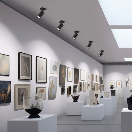 Immax NEO 07260W - Ρυθμιζόμενο LED φωτιστικό σημείου RGB+CCT NEO LITE PUNTO 1xGU10/6W/230V Wi-Fi Tuya