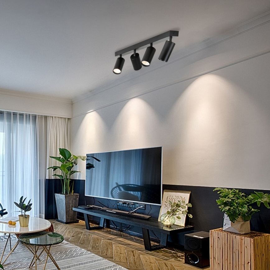 Immax NEO 07265Z - Ρυθμιζόμενο LED φωτιστικό σημείου RGB+CCT NEO PUNTO 4xGU10/4,8W/230V Tuya