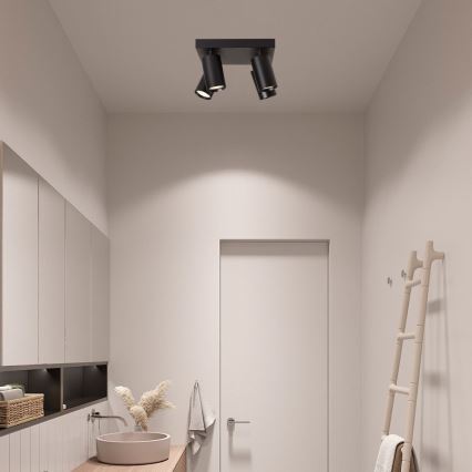 Immax NEO 07266W - LED RGB+CCT Dimmable σποτ NEO LITE PUNTO 4xGU10/6W/230V Wi-Fi Tuya