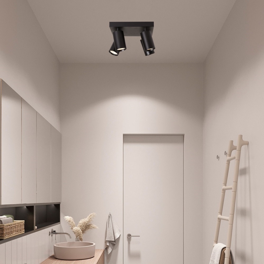 Immax NEO 07266W - LED RGB+CCT Dimmable σποτ NEO LITE PUNTO 4xGU10/6W/230V Wi-Fi Tuya