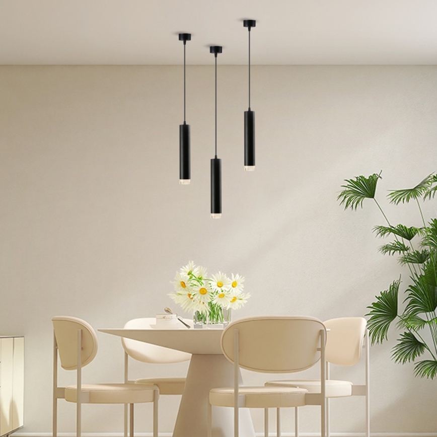 Immax NEO 07274W - LED RGB+CCT Κρεμαστό φωτιστικό οροφής ντιμαριζόμενο NEO LITE PUNTO 1xGU10/6W/230V Wi-Fi Tuya