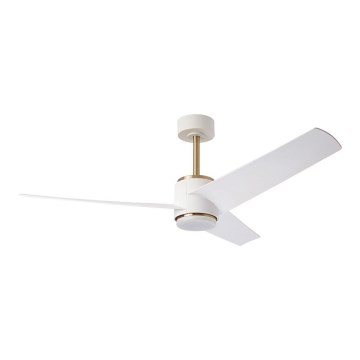 Immax NEO 07281L - LED+CCT Ρυθμιζόμενος ανεμιστήρας οροφής BEAUTY με ρυθμιζόμενη φωτεινότητα LED/18W/230V 3000/4000/6000K Wi‑Fi Tuya, διάμ. 132 cm + τηλεχειριστήριο