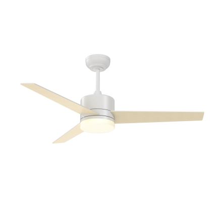 Immax NEO 07284L - Ρυθμιζόμενος ανεμιστήρας οροφής LED+CCT VARIABLE LED/24W/230V 3000/4000/6000K Wi-Fi Tuya διάμ. 132 εκ. + τηλεχειριστήριο