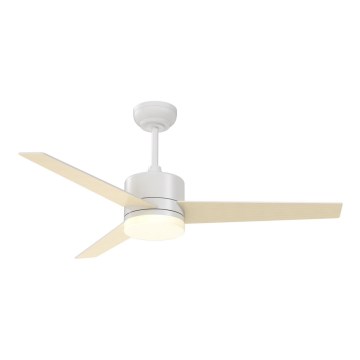 Immax NEO 07284L - Ρυθμιζόμενος ανεμιστήρας οροφής LED+CCT VARIABLE LED/24W/230V 3000/4000/6000K Wi-Fi Tuya διάμ. 132 εκ. + τηλεχειριστήριο