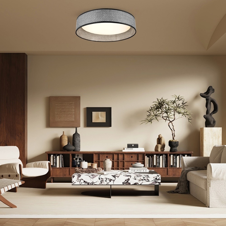 Immax NEO 07287L - LED+CCT Ρυθμιζόμενο φωτιστικό οροφής LONA LED/36W/230V 3000-6000K Wi-Fi Tuya διάμ. 45,5 εκ. + τηλεχειριστήριο