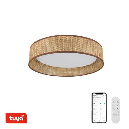 Immax NEO 07288L - LED+CCT Ρυθμιζόμενο φωτιστικό οροφής LONA LED/36W/230V 3000-6000K Wi-Fi Tuya διάμετρος 45,5 cm + τηλεχειριστήριο