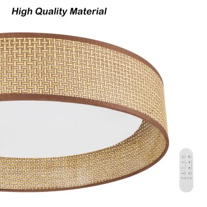 Immax NEO 07288L - LED+CCT Ρυθμιζόμενο φωτιστικό οροφής LONA LED/36W/230V 3000-6000K Wi-Fi Tuya διάμετρος 45,5 cm + τηλεχειριστήριο