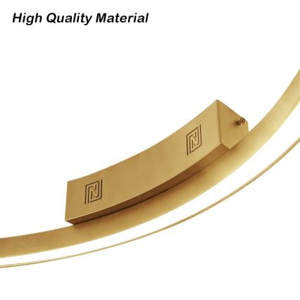 Immax NEO 07291-80G - LED+CCT Ρυθμιζόμενο φωτιστικό οροφής FINO LED/55W/230V 2700-6500K Tuya διάμ. 80 cm + τηλεχειριστήριο