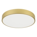 Immax NEO 07292L - Ρυθμιζόμενο LED φωτιστικό οροφής NEO LITE SEMPLICI LED/36W/230V 3000-6000K Ø 40 cm Wi‑Fi Tuya σε χρυσό + τηλεχειριστήριο