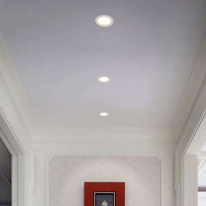 Immax NEO 07294L - LED Ρυθμιζόμενο εντοιχισμένο φωτιστικό DOWN LED/12W/230V Wi‑Fi, διάμ. 12 εκ., λευκό