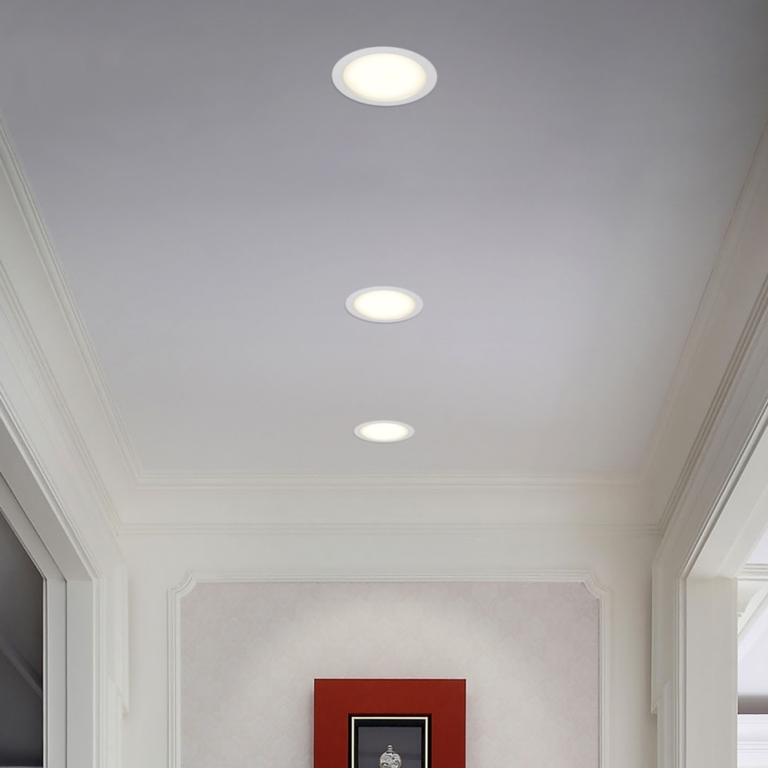 Immax NEO 07294L - Ρυθμιζόμενο εντοιχισμένο φωτιστικό DOWN LED/36W/230V Wi-Fi, Tuya  Tuya  διάμ. 23 cm, λευκό