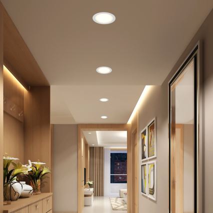 Immax NEO 07294L - Ρυθμιζόμενο εντοιχισμένο φωτιστικό DOWN LED/36W/230V Wi-Fi, Tuya  Tuya  διάμ. 23 cm, λευκό