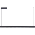 Immax NEO 07306L - LED ρυθμιζόμενο κρεμαστό φωτιστικό σε καλώδιο MADEIRA LED/26W/230V Wi-Fi Tuya 122 cm μαύρο + τηλεχειριστήριο