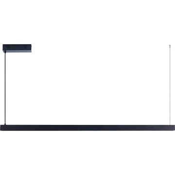 Immax NEO 07307L - Ρυθμιζόμενο κρεμαστό LED φωτιστικό MADEIRA LED/33W/230V Wi‑Fi Tuya 152 cm μαύρο + τηλεχειριστήριο