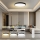 Immax NEO 07314L - Ρυθμιζόμενο φωτιστικό οροφής LED SEMPLICI, 128W/230V, διάμ. 100 cm, Wi‑Fi (Tuya), μαύρο + τηλεχειριστήριο