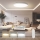 Immax NEO 07316L - Ρυθμιζόμενο LED φωτιστικό οροφής SEMPLICI LED/128W/230V, διάμ. 100 cm, Wi-Fi Tuya, λευκό + τηλεχειριστήριο