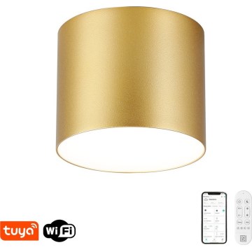 Immax NEO 07318L - Ρυθμιζόμενο LED φωτιστικό οροφής RONDATE LED/32W/230V διάμ. 16,5 εκ. Wi‑Fi Tuya χρυσό