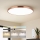 Immax NEO 07324L - Ρυθμιζόμενο φωτιστικό οροφής LED SEMPLICI LED/128W/230V διάμ. 100 cm Wi‑Fi Tuya, χρυσό + τηλεχειριστήριο