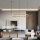Immax NEO 07328L - LED ρυθμιζόμενο κρεμαστό φωτιστικό με καλώδιο FINO LED/72W/230V 120 cm Tuya ροζ χρυσό + τηλεχειριστήριο