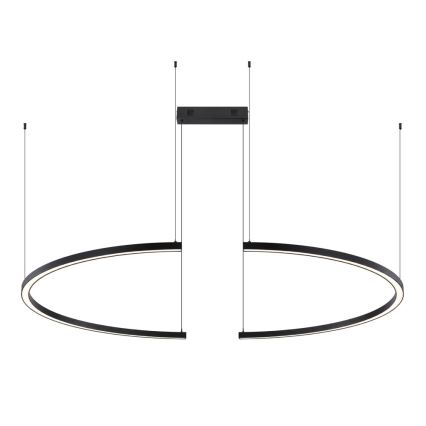 Immax NEO 07329L - Ρυθμιζόμενο LED κρεμαστό φωτιστικό σε καλώδιο FINO LED/72W/230V 120 cm Tuya μαύρο + τηλεχειριστήριο