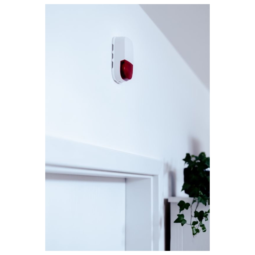 Immax NEO 07504L - Έξυπνη σειρήνα SMART 5V/95dB ZigBee 3.0 IP65 Tuya