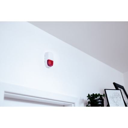 Immax NEO 07504L - Έξυπνη σειρήνα SMART 5V/95dB ZigBee 3.0 IP65 Tuya