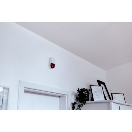 Immax NEO 07504L - Έξυπνη σειρήνα SMART 5V/95dB ZigBee 3.0 IP65 Tuya