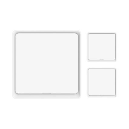 Immax NEO 07506C - ΣΕΤ 3x Διακόπτες με 1 μπουτόν SMART 3xCR2430 Zigbee 3.0 Tuya