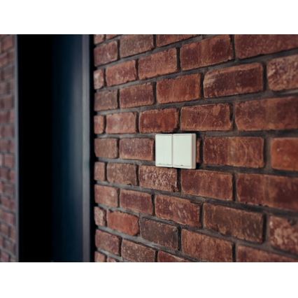 Immax NEO 07507C - ΣΕΤ 3x Διακόπτης 2-πλήκτρων μπουτόν SMART 3xCR2430 Zigbee 3.0 Tuya