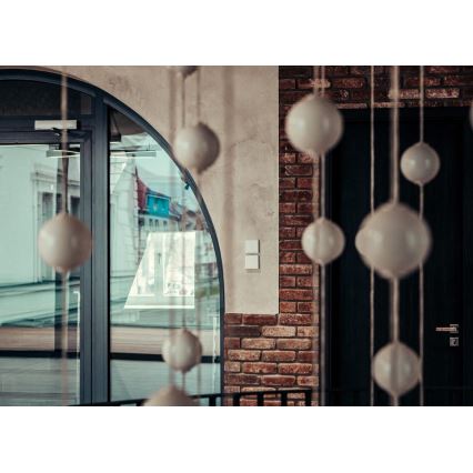 Immax NEO 07507C - ΣΕΤ 3x Διακόπτης 2-πλήκτρων μπουτόν SMART 3xCR2430 Zigbee 3.0 Tuya