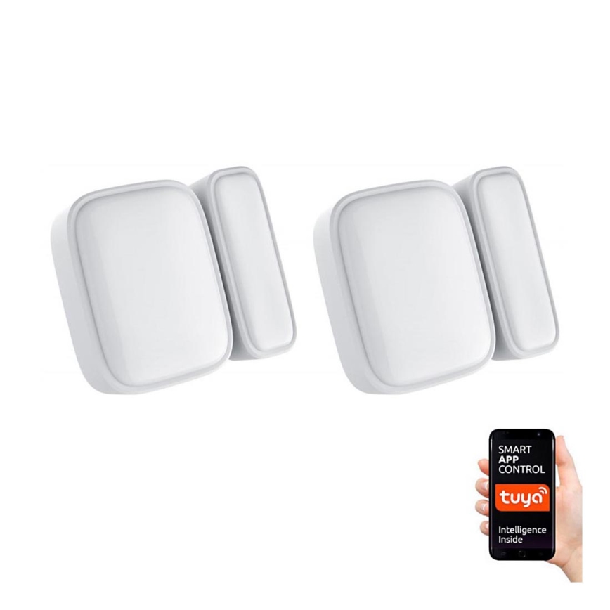 Immax NEO 07511L - Σετ 2x Μαγνητικός αισθητήρας παραθύρου και πόρτας SMART Zigbee Tuya