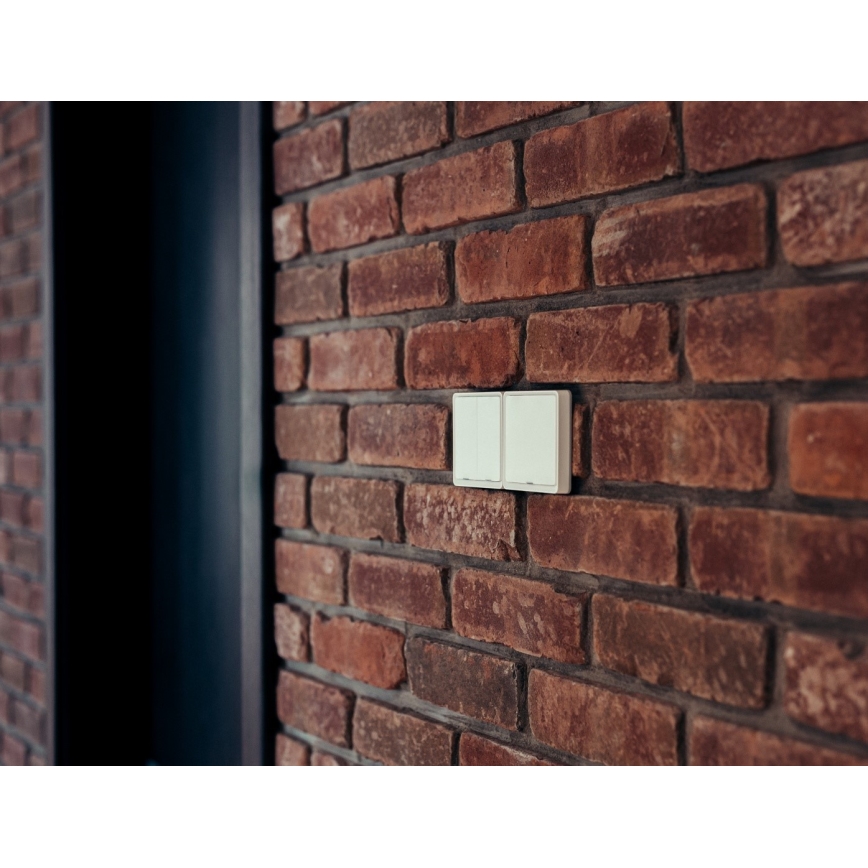 Immax NEO 07513L - Διπλός διακόπτης SMART 230V Wi-Fi Tuya