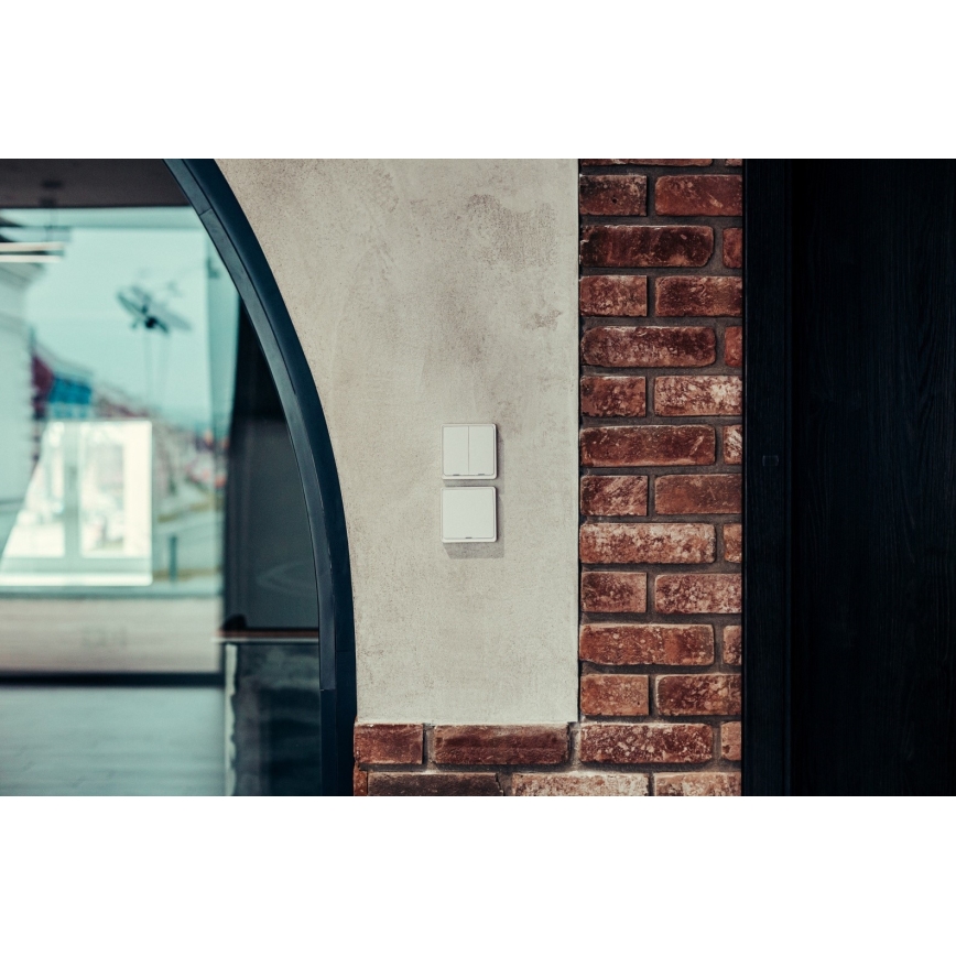 Immax NEO 07513L - Διπλός διακόπτης SMART 230V Wi-Fi Tuya