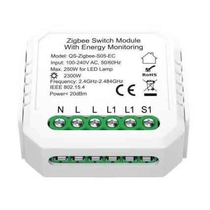 Immax NEO 07521L - Έξυπνος ελεγκτής με μέτρηση κατανάλωσης V6 μονόςTuya