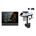 Immax NEO 07528L - Επαγγελματικός μετεωρολογικός σταθμός 7 σε 1 NEO LITE SMART 5V/2xAAA + 3xAA