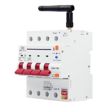 Immax NEO 07531L - Έξυπνο ρελέ ράγας 3-φασικό 1-63A Tuya