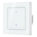 Immax NEO 07539L - SMART διακόπτης 2 πλήκτρων 230V Wi-Fi Tuya