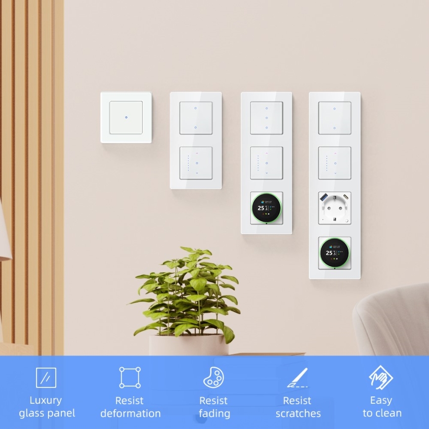 Immax NEO 07542L - Πλαίσιο για διακόπτες, πρίζες και θερμοστάτες 3Z