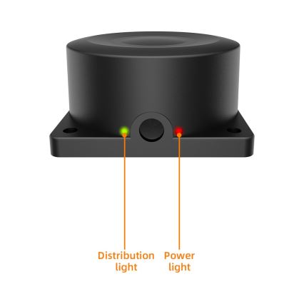 Immax NEO 07543L - Υπερηχητικός αισθητήρας στάθμης υγρών 5 m Wi-Fi Tuya