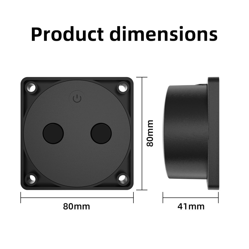 Immax NEO 07543L - Υπερηχητικός αισθητήρας στάθμης υγρών 5 m Wi-Fi Tuya