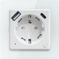 Immax NEO 07553L - Έξυπνη πρίζα E 16A/230V + 1xUSB-A+1xUSB C PD 20W Tuya