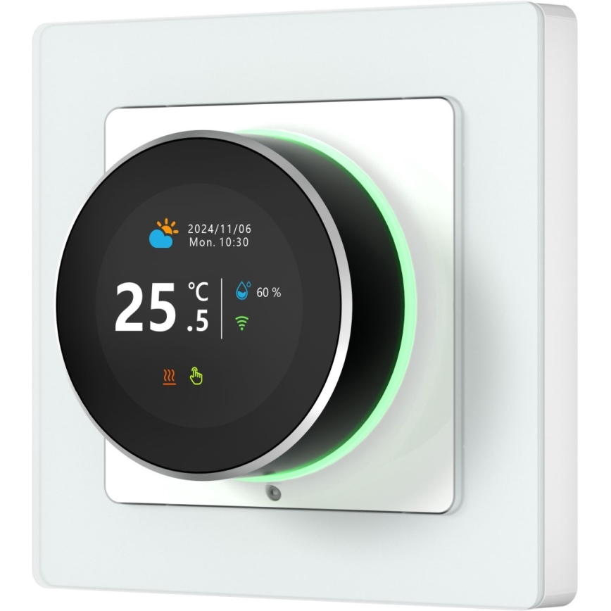 Immax NEO 07555L - Θερμοστάτης για ηλεκτρική ενδοδαπέδια θέρμανση SMART 230V/16A