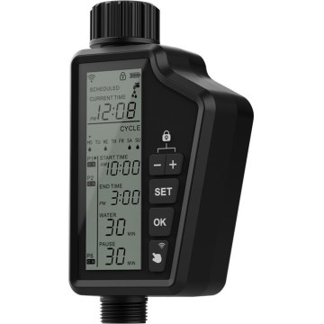 Immax NEO 07556L - Βαλβίδα άρδευσης με 4 μπαταρίες AA, IP65, Wi‑Fi (Tuya)